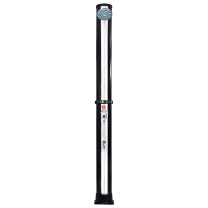 92391 vidaXL Outdoor Solar Shower with Shower Head and Faucet 40 L 3