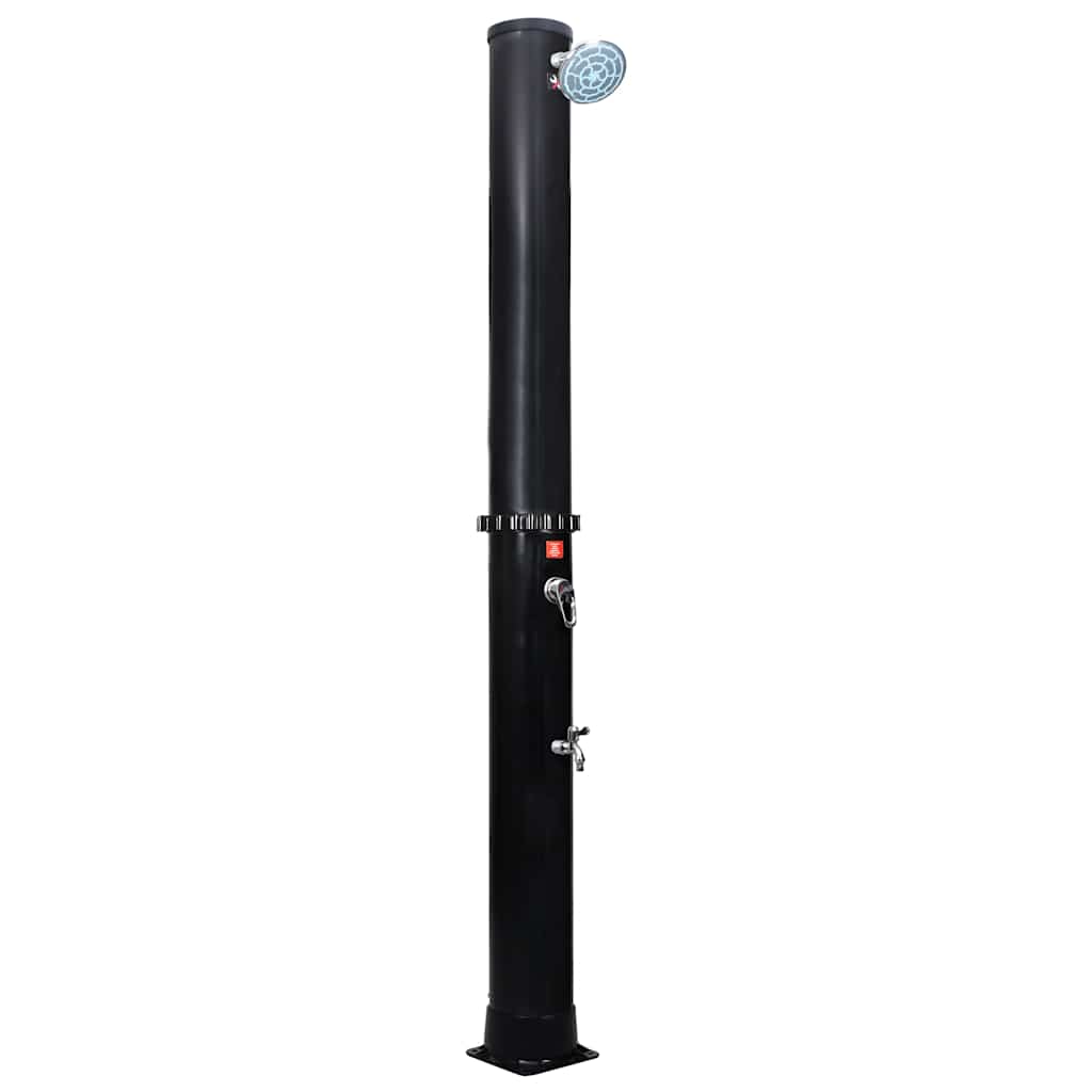 vidaXL Outdoor Solar Shower with Shower Head and Faucet 40 L 2
