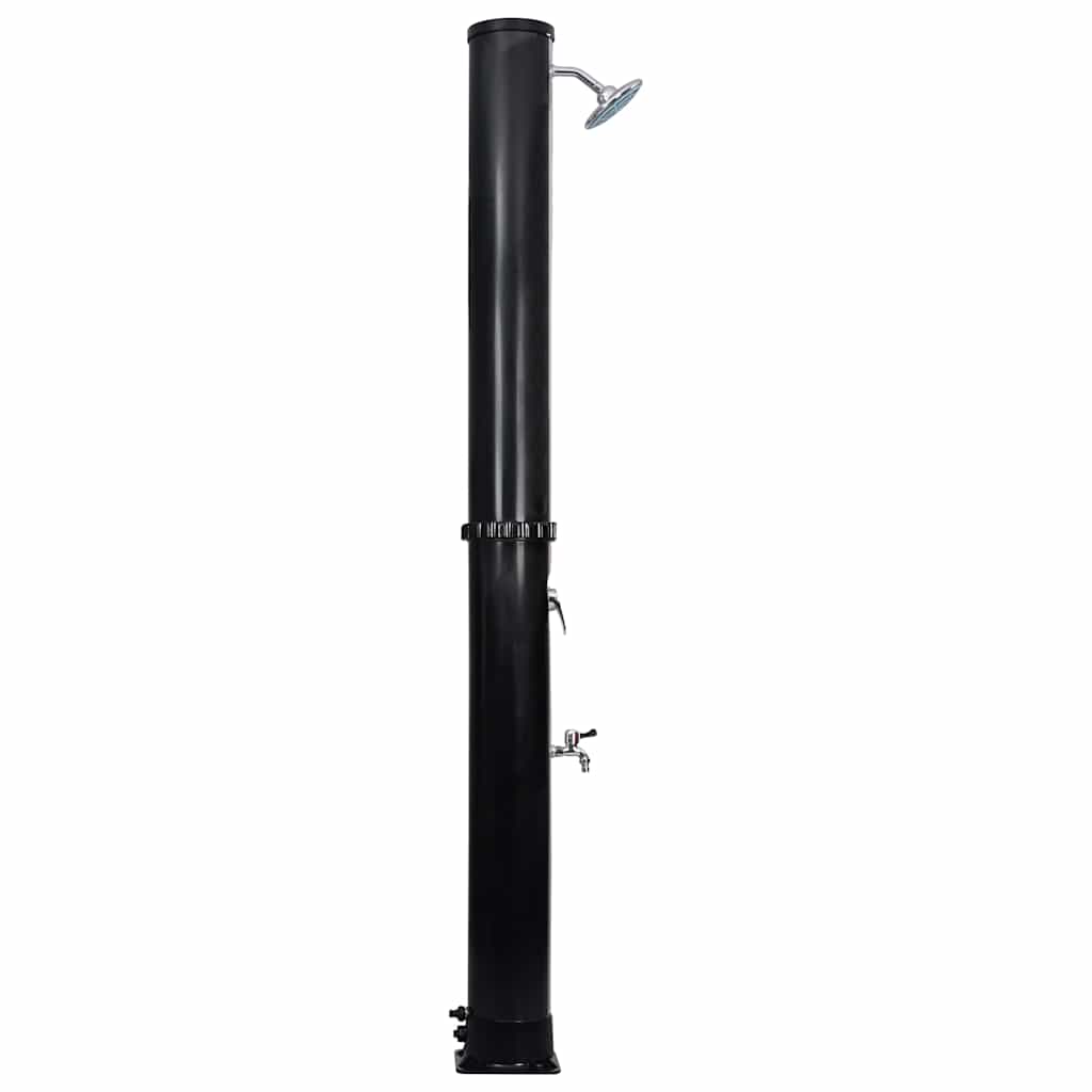 vidaXL Outdoor Solar Shower with Shower Head and Faucet 40 L 5