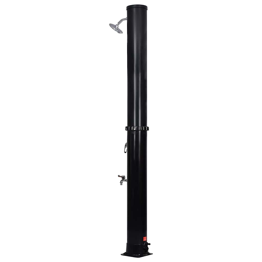 vidaXL Outdoor Solar Shower with Shower Head and Faucet 40 L 6