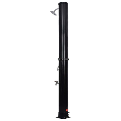 vidaXL Outdoor Solar Shower with Shower Head and Faucet 40 L 6