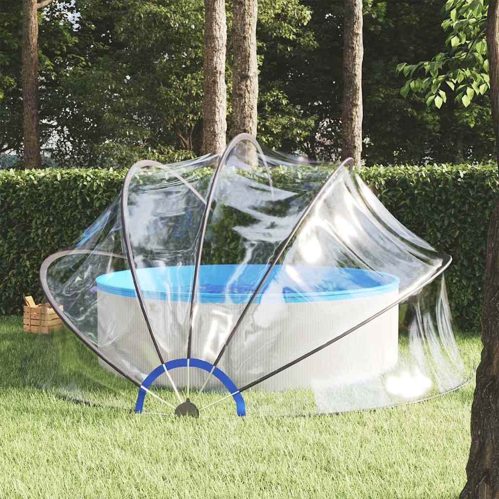 vidaXL Pool Dome Round PVC