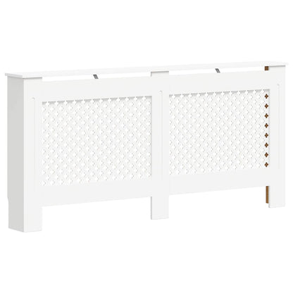 vidaXL Radiator Covers 2 pcs White 172x19x81.5 cm MDF 4
