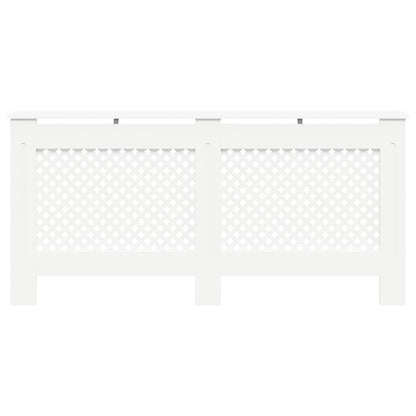 vidaXL Radiator Covers 2 pcs White 172x19x81.5 cm MDF 5