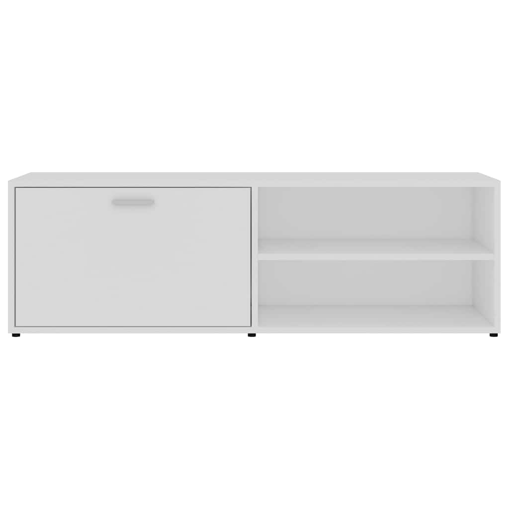 TV Cabinet 120x34x37 cm Engineered Wood White