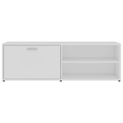 TV Cabinet 120x34x37 cm Engineered Wood White