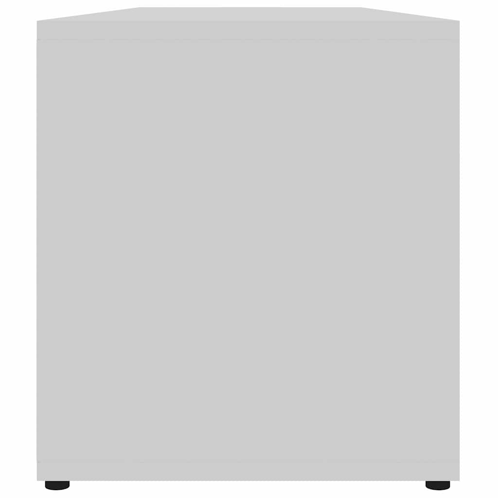 TV Cabinet 120x34x37 cm Engineered Wood White