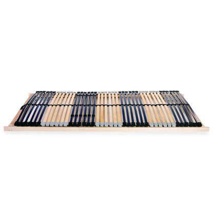 vidaXL Bed Base | Beech and Birch | Solid beech wood frame and birch slats 2