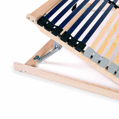 vidaXL Bed Base | Beech and Birch | Solid beech wood frame and birch slats 5