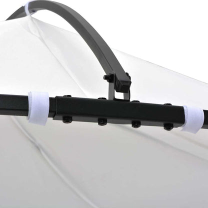 Gazebo 300x290 cm Round White