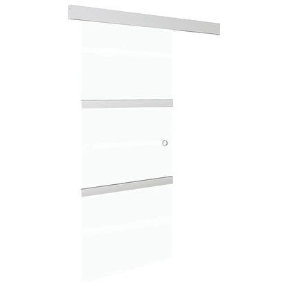 Sliding Door with Soft Stops ESG Glass and Aluminium 76 cm 205 cm With soft stop