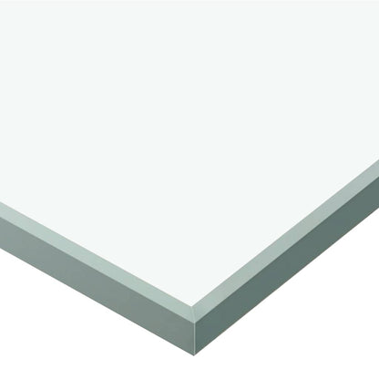 vidaXL Sliding Door ESG Glass and Aluminium 76x212 cm Silver 6