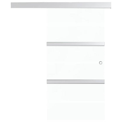 288062 vidaXL Sliding Door with Soft Stops ESG Glass and Aluminium 90x205 cm 4