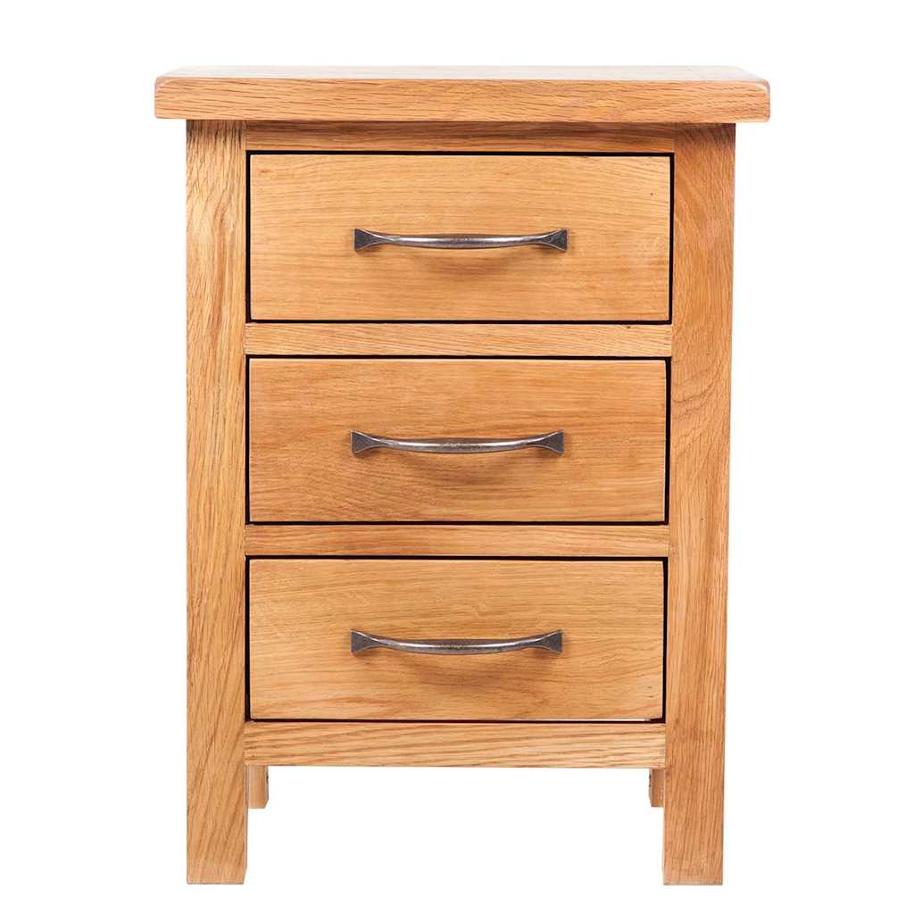 vidaXL Nightstands 2 pcs 40x30x54 cm Solid Oak Wood 4