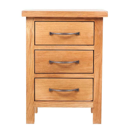 vidaXL Nightstands 2 pcs 40x30x54 cm Solid Oak Wood 4