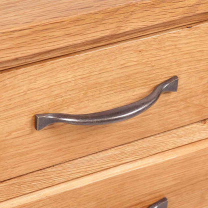 vidaXL Nightstands 2 pcs 40x30x54 cm Solid Oak Wood 5