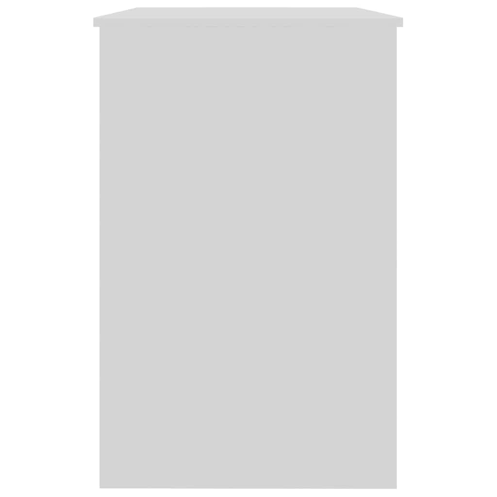 Desk 100x50x76 cm Engineered Wood White