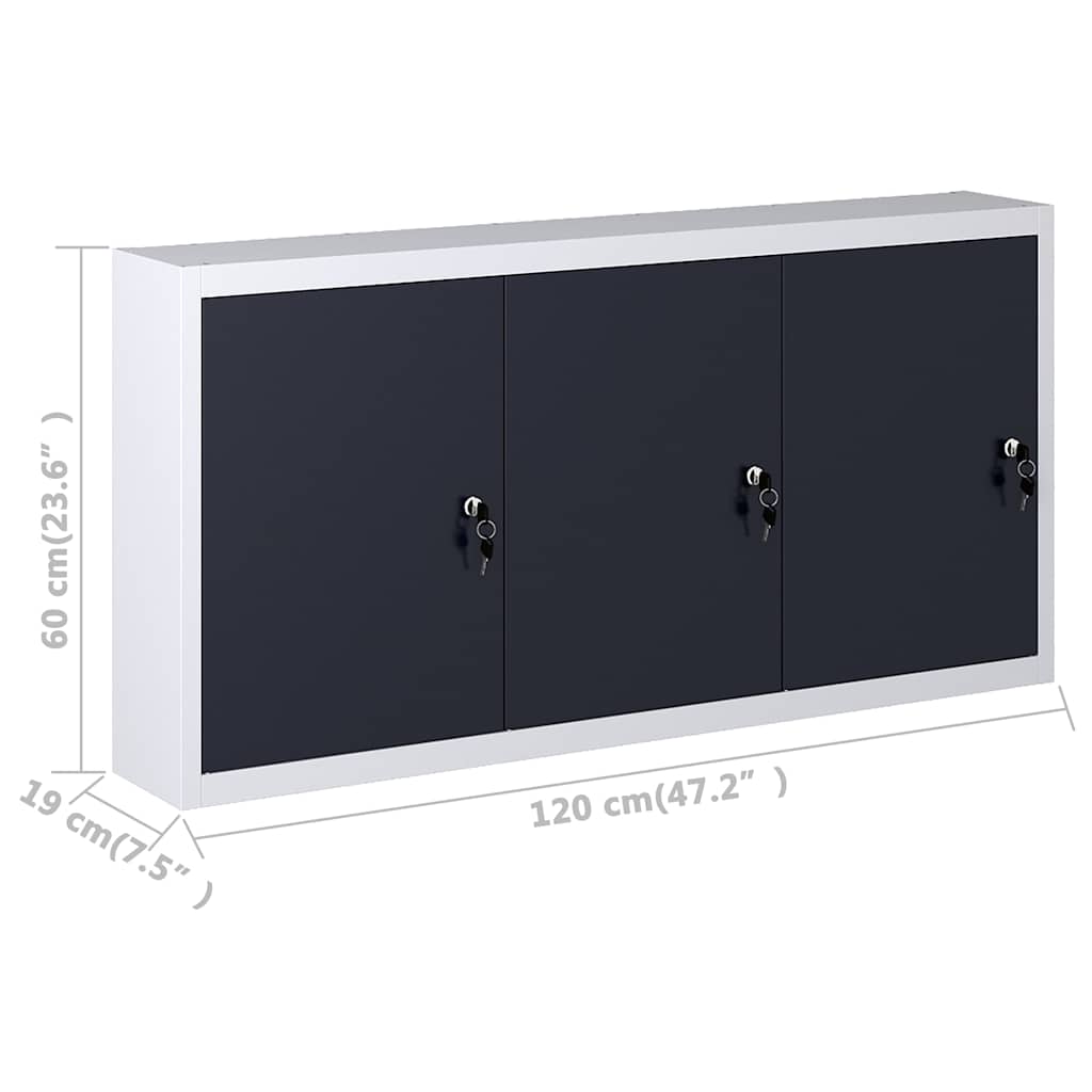 vidaXL Workbench with Three Wall Panels and One Cabinet 3