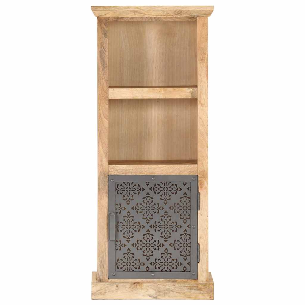 vidaXL Highboard with Door 45x32x110 cm Solid Mango Wood 3