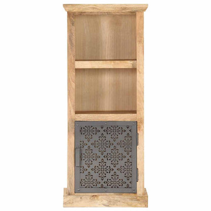 vidaXL Highboard with Door 45x32x110 cm Solid Mango Wood 3