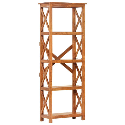 vidaXL Bookshelf | Honey Finish | Solid acacia wood | Medium | Bookshelf 1