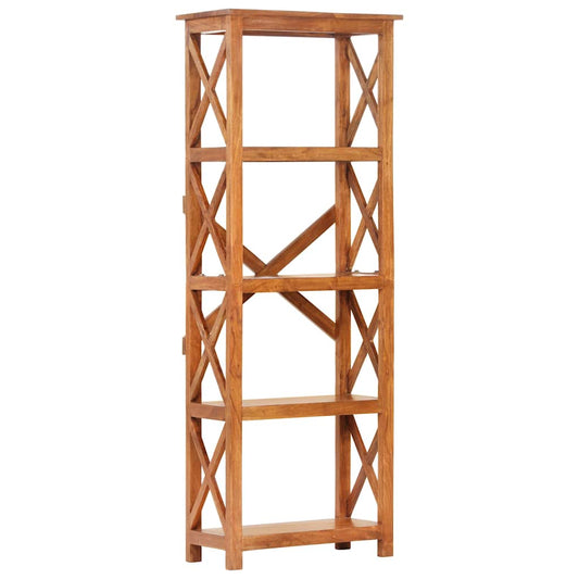 vidaXL Bookshelf | Honey Finish | Solid acacia wood | Medium | Bookshelf 1