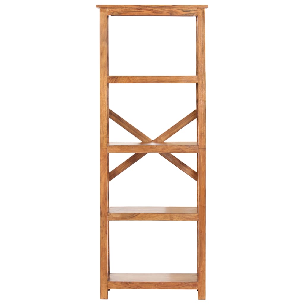 vidaXL Bookshelf | Honey Finish | Solid acacia wood | Medium | Bookshelf 2