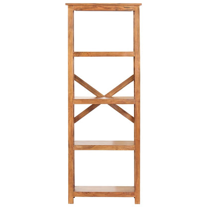 Bookshelf 60x30x160 cm Solid Acacia Wood Honey Finish 160 cm