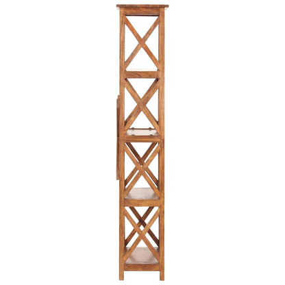 vidaXL Bookshelf | Honey Finish | Solid acacia wood | Medium | Bookshelf 3