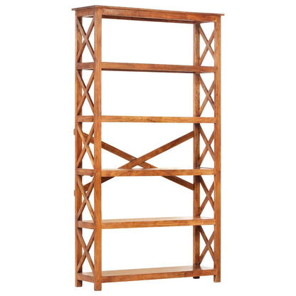 vidaXL Bookshelf 100x30x180 cm Solid Acacia Wood Honey Finish 4