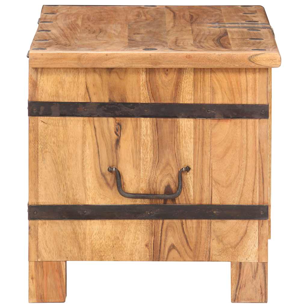 289637 vidaXL Chest 90x40x40 cm Solid Acacia Wood 4