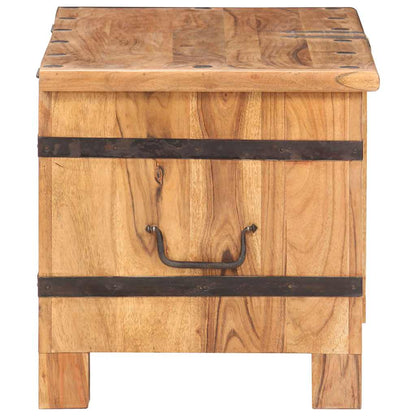 289637 vidaXL Chest 90x40x40 cm Solid Acacia Wood 4