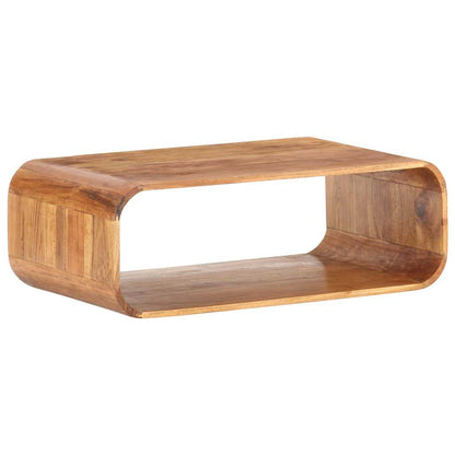 vidaXL Coffee Table | Honey touch | Solid acacia wood | Coffee Table 1