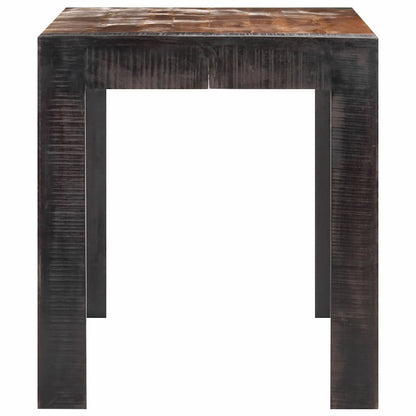 289655 vidaXL Dining Table 140x70x76 cm Solid Rough Mango Wood 3