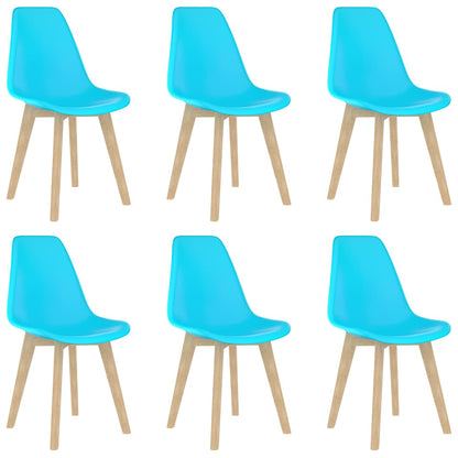 vidaXL Dining Chairs Plastic