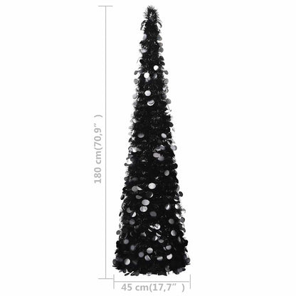 Artificial Christmas trees PET Black