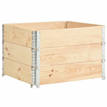 Raised Bed Solid Pine Wood 100 cm 100 cm