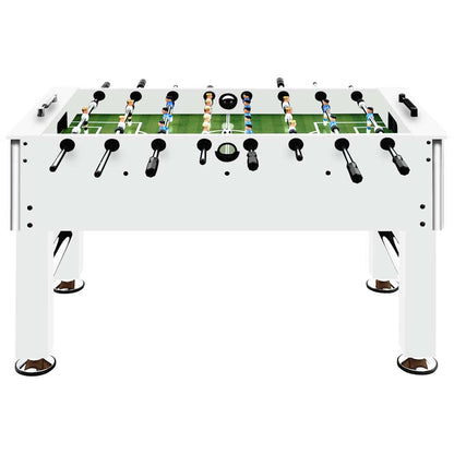 92501 vidaXL Football Table Steel 60 kg 140x74,5x87,5 cm White 2