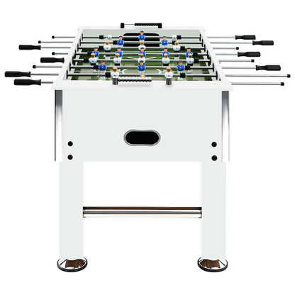 92501 vidaXL Football Table Steel 60 kg 140x74,5x87,5 cm White 3