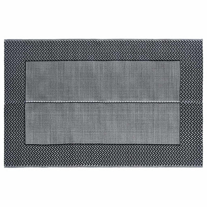Outdoor Carpet ARAKIL Grey PP 160 x 230 cm Black and grey