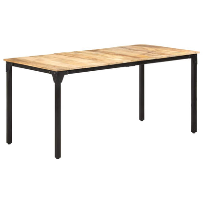 Dining Table Rough Mango Wood 160 cm 80 cm