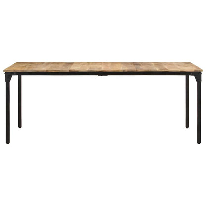 Dining Table Rough Mango Wood 200 cm 100 cm