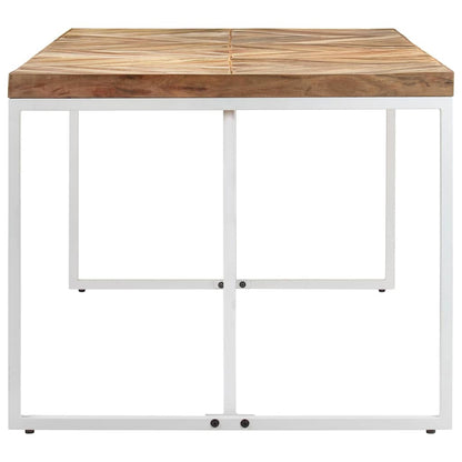 323551 vidaXL Dining Table 180x90x76 cm Solid Acacia and Mango Wood 3