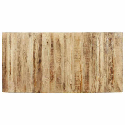 323566 vidaXL Dining Table 160x80x76 cm Rough Mango Wood 6