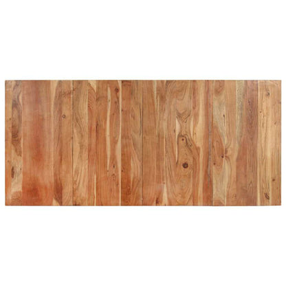 323571 vidaXL Dining Table 200x90x76 cm Solid Acacia Wood 4