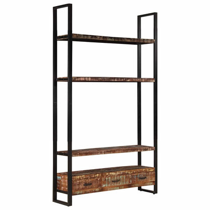 Bookshelf 118x30x200 cm Solid reclaimed wood