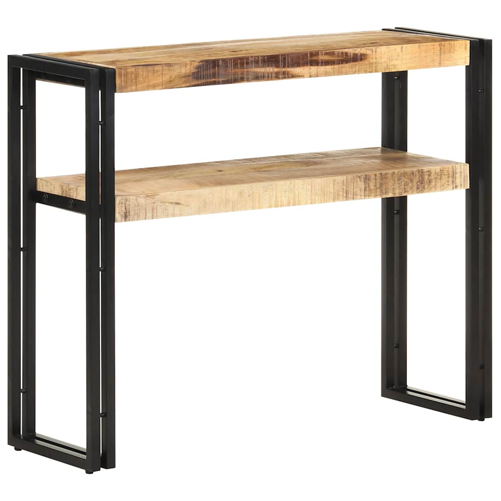 Console Table 90x30x75 cm 90 cm Rough mango wood