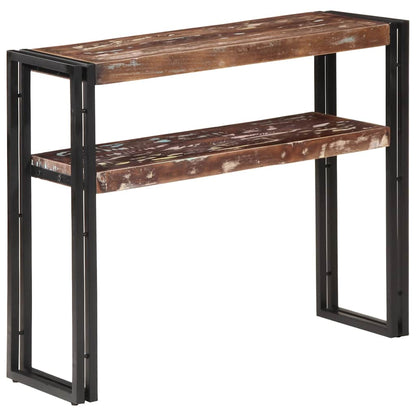 Console Table 90x30x75 cm 90 cm Solid reclaimed wood