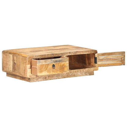 Coffee Table 90 cm 60 cm Rough mango wood