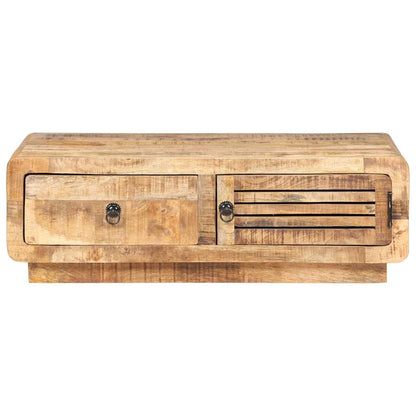 320458 vidaXL Coffee Table 90x60x29 cm Rough Mango Wood 3